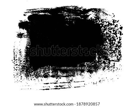 Black Grunge Distressed Paint Background Overlay Texture