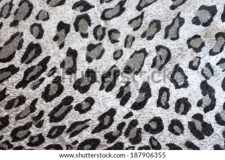 black and white printed textile