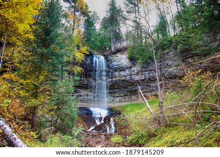 Munising Falls, Pictured Rocks National Lakeshore, Michigan (The Upper Peninsula)