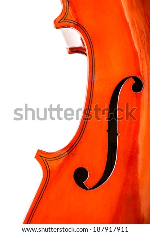 Part of Violin