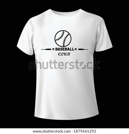 new baseball club t-shirt design