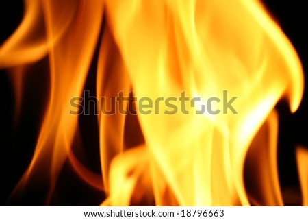fire flame close up