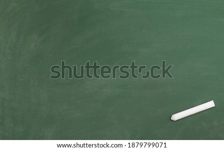 green chalkboard with free copy space
