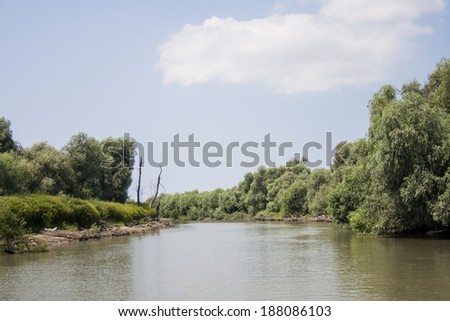 Danube Delta landscape - Romania 