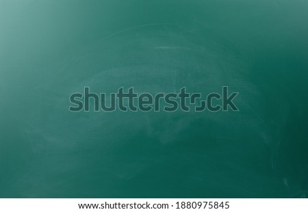 blank green school chalk board, full frame