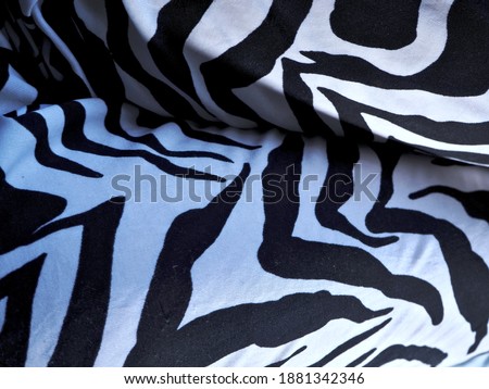 Zebra fabric texture for background image