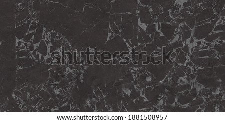 Black marble natural pattern for background, abstract black and white, granite texture stock photo