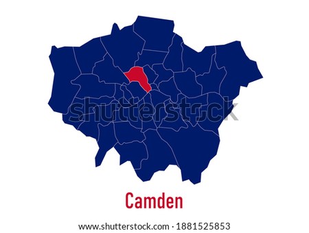 CAMDEN-MAP Stock Vector Images - Avopix.com