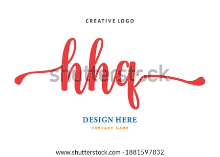 HHS lettering logo is simple, easy to understand and authoritative