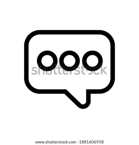 Message Icon for Graphic Design Projects