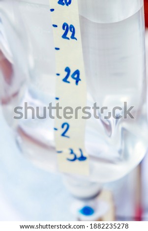 Medical Care,Detail of IV saline solution drip for patient in hospital