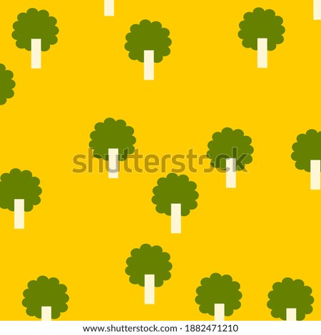 Vector graphic of floral repeated patterns background and cover. Perfect for your flyer, banner, poster, template, book cover, magazine, catalog, etc. Bright yellow color cover.