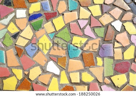Colorful wall texture for background