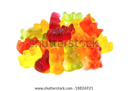 Gummi bears the ultimate candy snack for kids and children
