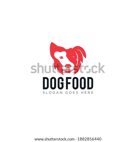 Dog Food Animal and pet logo design