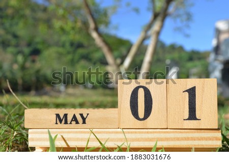 May 1, Cover natural background for your business.