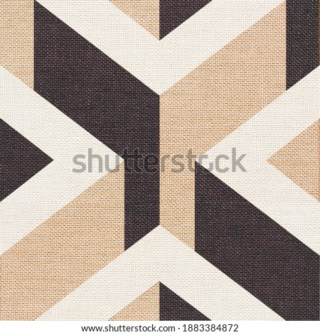 Triangle and square background. Abstract lines design for tiles