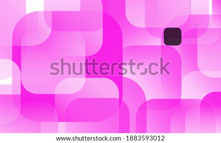 Pink squares pattern design on a black background