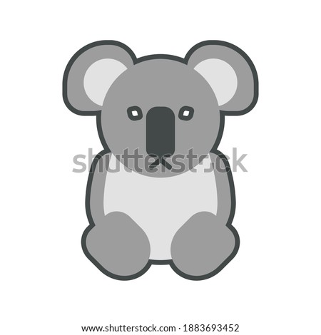 koala vector. animals sign. icon vector illustration.