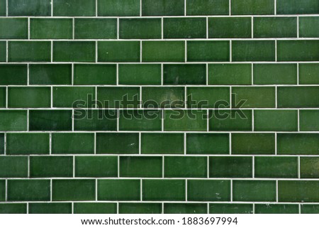 Green exterior tile stone texture