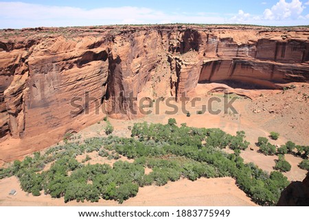 Canyon de Chelly National Monument in Arizona, USA