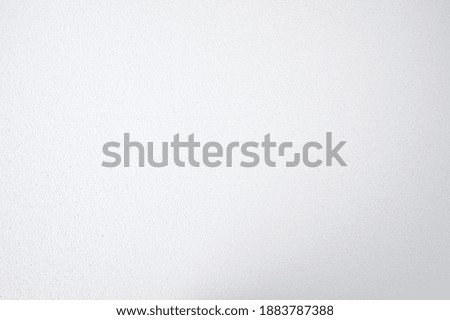 Abstract background with white foam plate 