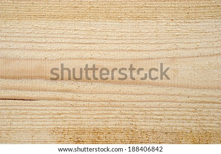 Texture of freshly sawn wood, background, closeup  Royalty-Free Stock Photo #188406842