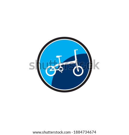 Bike logo vector illustration design