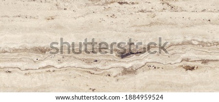 Travertine Marble Texture Background, High Resolution Italian Slab Marble Texture Used For Interior Exterior Home Decoration And Ceramic Wall Tiles And Floor Tiles Surface. 