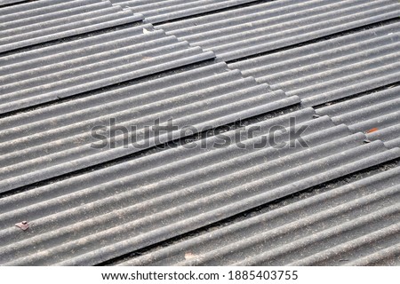 Fibre cement roofing, background photo texture

