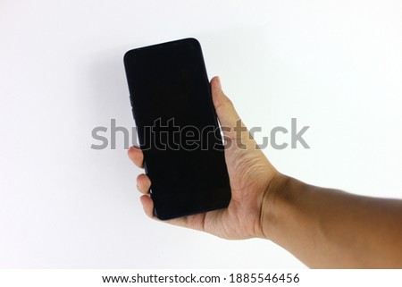 black screen in a phone  