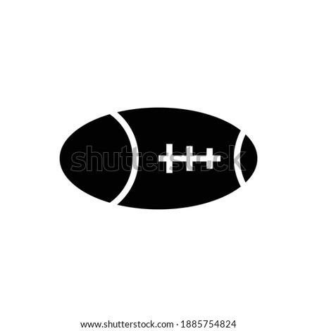 american footbal ball icon vector sign symbol