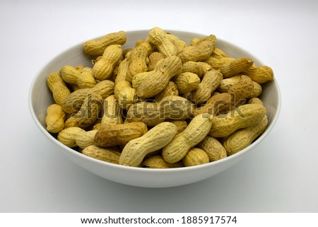 a picture of a bowl of peanuts!