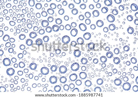 A background of air bubble trapped under water