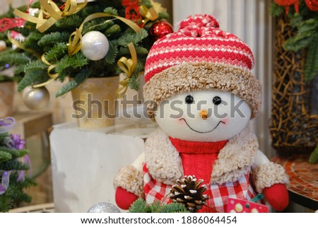 Cute snow man decoration For Christmas