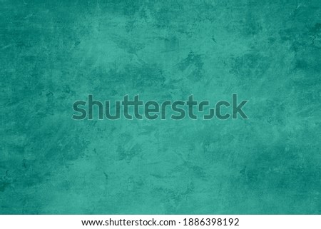 Teal abstract background or texture 