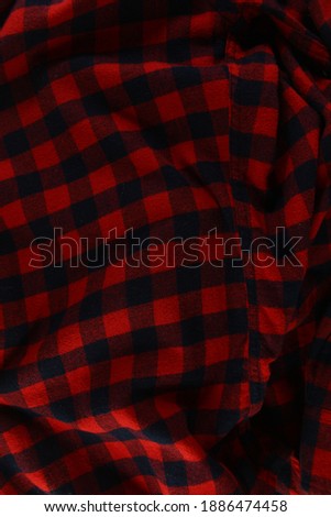 red flanel white background HD Photo