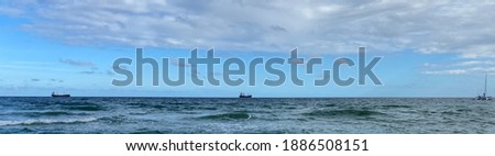 Beautiful raw picture of the Fort Lauderdale Beach in Florida, wonderful for backgrounds and banners.