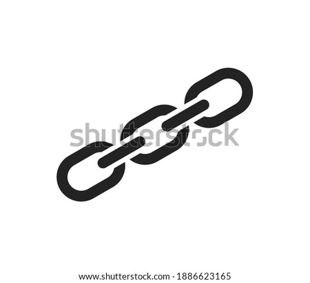 Chain Link Icon Vector Illustration