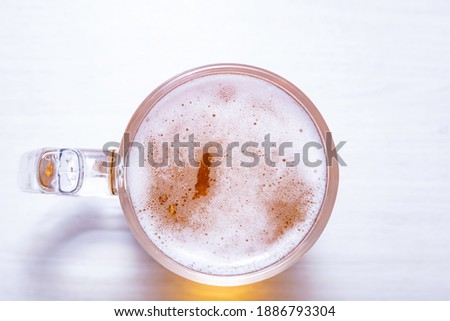 a beer cup from Top View