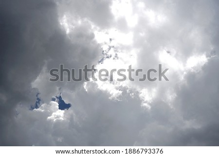 ์Nimbus clouds in the sky backgrounds