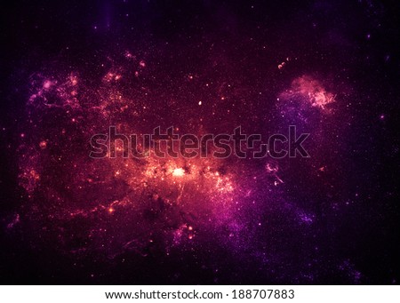 Magenta Nebulae - Elements of this Image Furnished By NASA