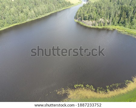 Ladoga nature. Skerries. Water and stones Royalty-Free Stock Photo #1887233752