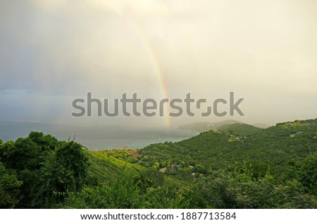 Rainbow at the Island of Mustique