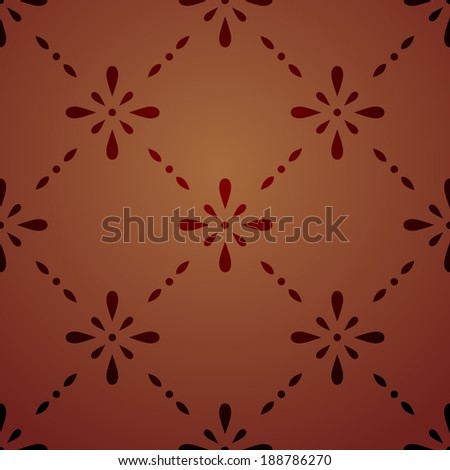 simple cross flower pattern