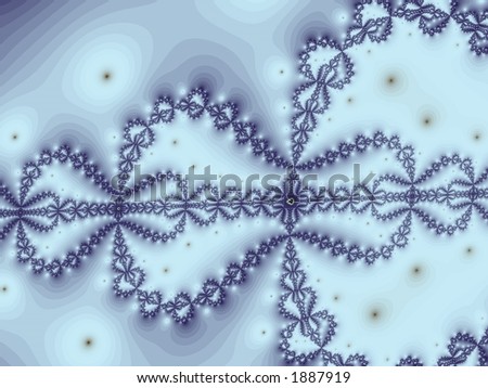 blue fractal