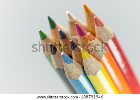 A sharp pencil sharpener Prepare for use