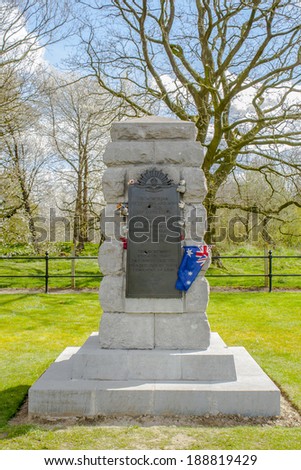 Remembrance australian tunneling world war one in Belgium