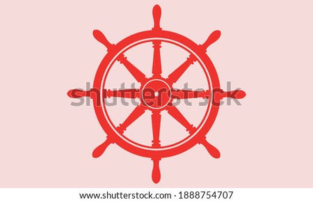 Ship Wheel Vector and Clip art