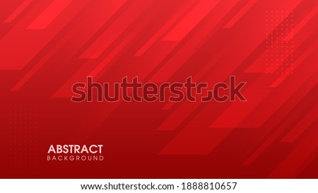 Red gradient geometric abstract background in diagonal angles Simple and modern